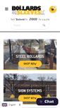 Mobile Screenshot of bollardsleeves.com